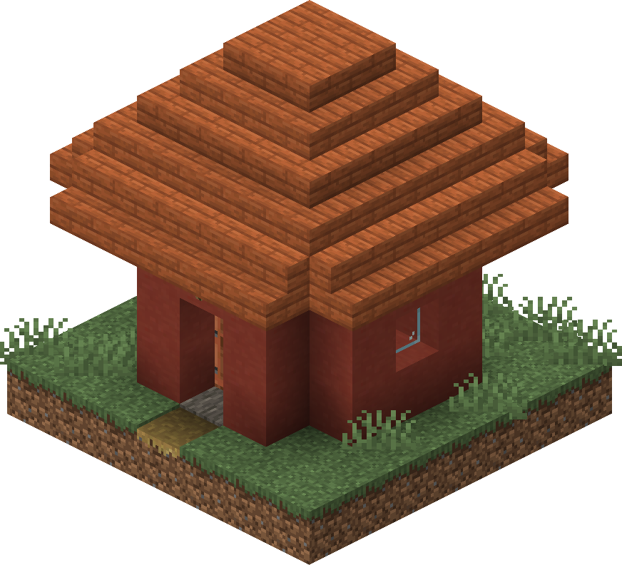 Savanna small house that may contain iron tools