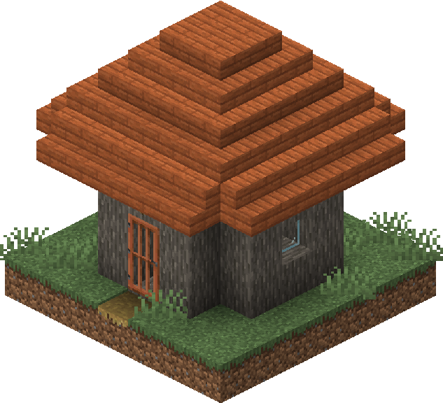 Savanna small house that may contain iron tools